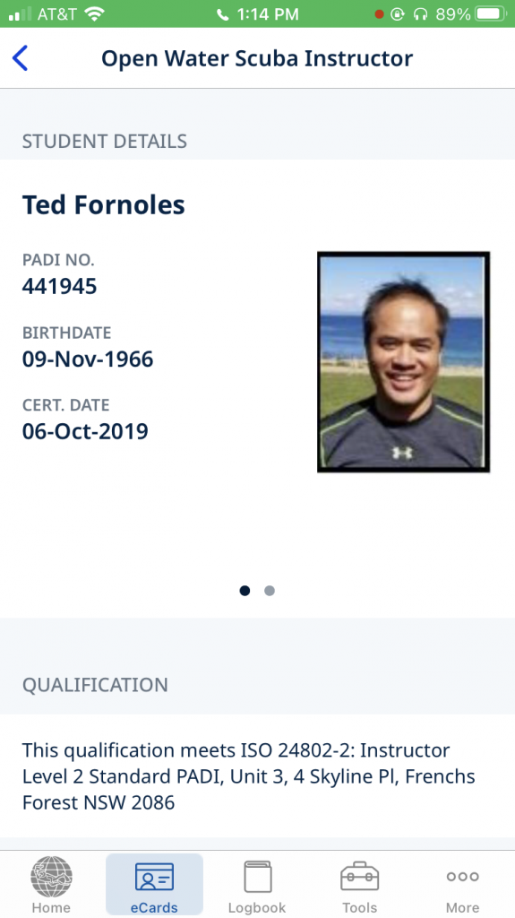Ted-Fornoles-OWSI-Cert-card